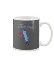 Geography Teacher Crayon Blue Mug tile