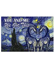 Giraffe We Got This 36x24 Poster front