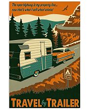 Travel by trailer 11x17 Poster front
