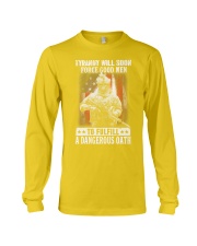 Veteran Tyranny will soon Long Sleeve Tee tile