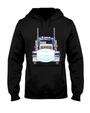 Trucker Face Mask Hooded Sweatshirt tile