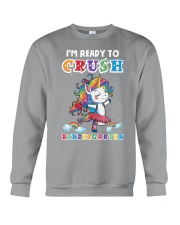 Back to school Ready to crush kindergarten Crewneck Sweatshirt tile