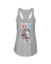 Back to school Ready to crush kindergarten Ladies Flowy Tank tile