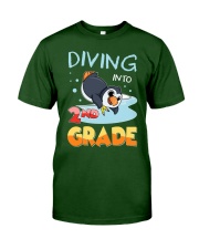 Back to school Diving into 2nd Grade Classic T-Shirt tile