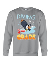 Back to school Diving into 2nd Grade Crewneck Sweatshirt tile