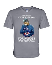 Nurse to be recognized V-Neck T-Shirt tile