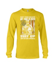 Don't think because my time is over Long Sleeve Tee tile