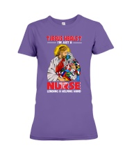 Nurse Jesus Premium Fit Ladies Tee tile