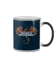Mother of Dachshunds Color Changing Mug tile
