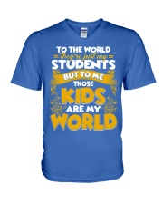 Bus driver V-Neck T-Shirt tile