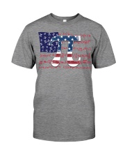 Math Teacher Flag Premium Fit Mens Tee tile