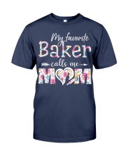 My favorite baker calls me mom Premium Fit Mens Tee tile