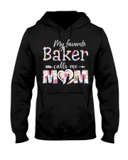 My favorite baker calls me mom Hooded Sweatshirt tile