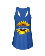 Massage Therapist Ladies Flowy Tank tile