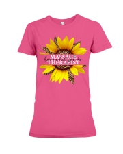 Massage Therapist Premium Fit Ladies Tee tile