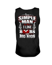 I'M A SIMPLE MAN Unisex Tank tile