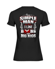 I'M A SIMPLE MAN Premium Fit Ladies Tee tile