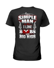 I'M A SIMPLE MAN Ladies T-Shirt tile