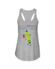 Paraprofessional Crayon Green Pea Ladies Flowy Tank tile