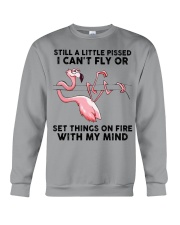 Flamingo Still a little pissed Crewneck Sweatshirt tile