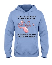 Flamingo Still a little pissed Hooded Sweatshirt tile