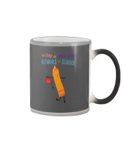 Lunch Ladies Crayon Orange Color Changing Mug tile