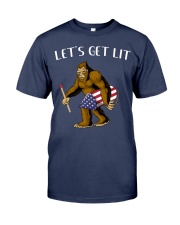 Bigfoot Let's get lit Premium Fit Mens Tee tile