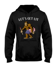 Bigfoot Let's get lit Hooded Sweatshirt tile