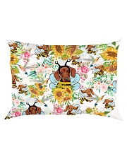 Love Dachshund Rectangular Pillowcase tile