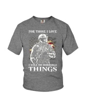 For those I love I will Youth T-Shirt tile