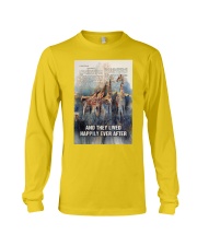 Giraffe Lived Happily Ever After Long Sleeve Tee tile