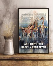 Giraffe Lived Happily Ever After 24x36 Poster lifestyle-poster-3