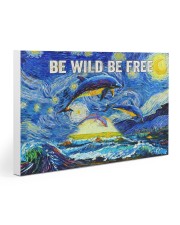 Dolphin Be Wild Gallery Wrapped Canvas Prints tile