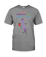 Kindergarten Crayon Purple Premium Fit Mens Tee tile