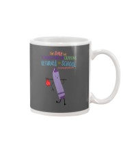 Kindergarten Crayon Purple Mug tile