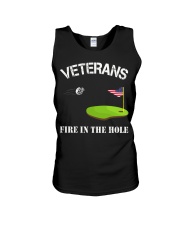 Veteran Fire in the hole Unisex Tank tile