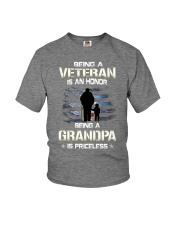 Veteran Grandpa Youth T-Shirt tile