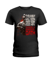 Veteran Tyranny will soon Ladies T-Shirt tile