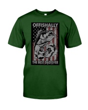 Offishally the best dad ever Classic T-Shirt tile