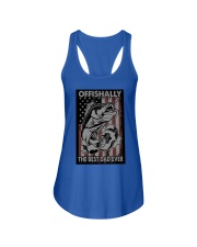 Offishally the best dad ever Ladies Flowy Tank tile