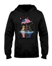 Labradors Independence Day Hooded Sweatshirt tile