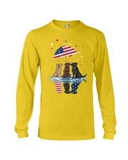 Labradors Independence Day Long Sleeve Tee tile