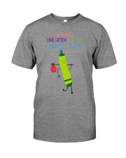 2nd Grade Crayon Green Premium Fit Mens Tee tile