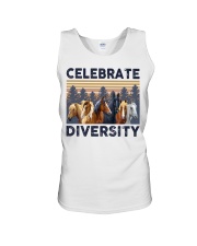 Horse Celebrate Diversity Unisex Tank tile