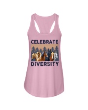 Horse Celebrate Diversity Ladies Flowy Tank tile
