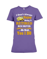 Bus driver Premium Fit Ladies Tee tile