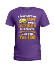 Bus driver Ladies T-Shirt tile