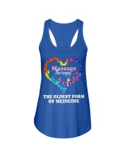 Massage Therapist Ladies Flowy Tank tile