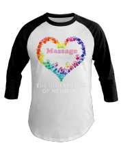 Massage Therapist Baseball Tee tile