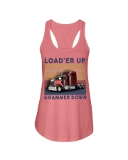 Trucker Loader up and hammer down Ladies Flowy Tank tile